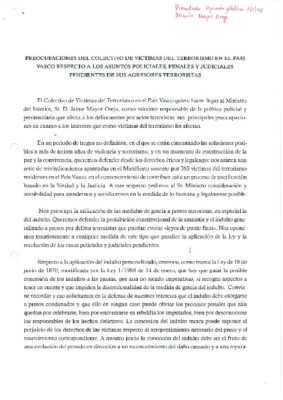 Preocupaciones de COVITE